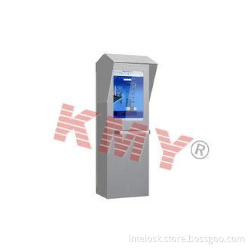 21'' Slim E-payment Ticketing Interactive Touch Kiosk With